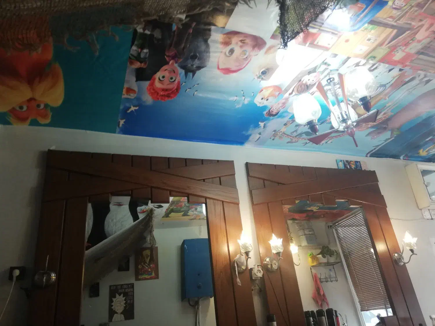 کودک و نوجوان|گربه|نیشابور, بلوار گلها|دیوار