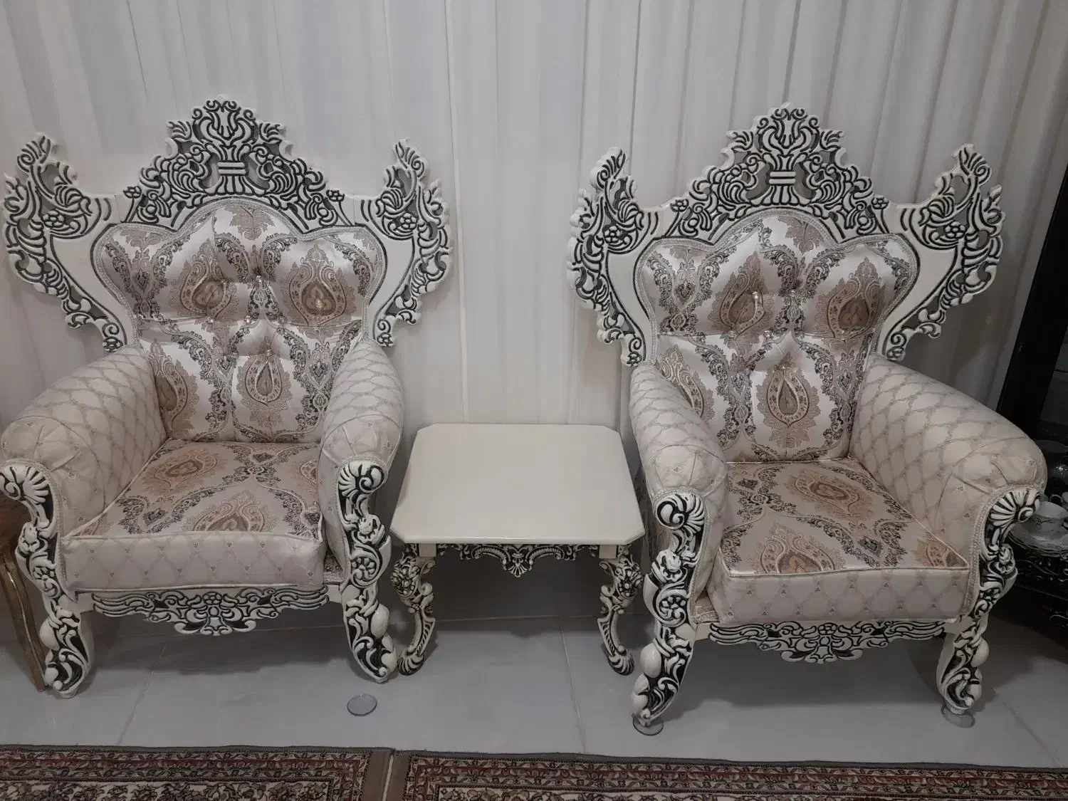 مبل سلطنتی در حد نو|مبلمان خانگی و میز عسلی|خوی, |دیوار