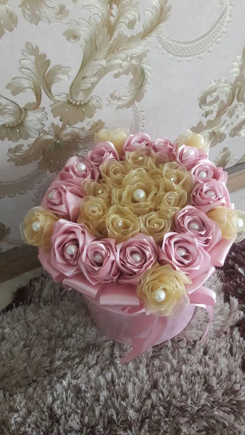 گل روبانی|گل مصنوعی|ورامین, ورامین|دیوار