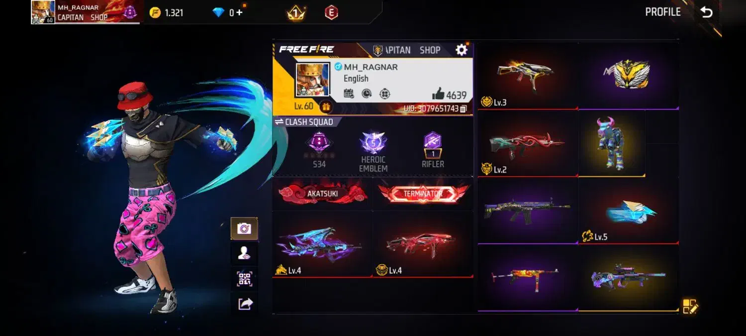 اکانت فری فایر شاپ|کنسول، بازی ویدئویی و آنلاین|اصفهان, چرخاب|دیوار