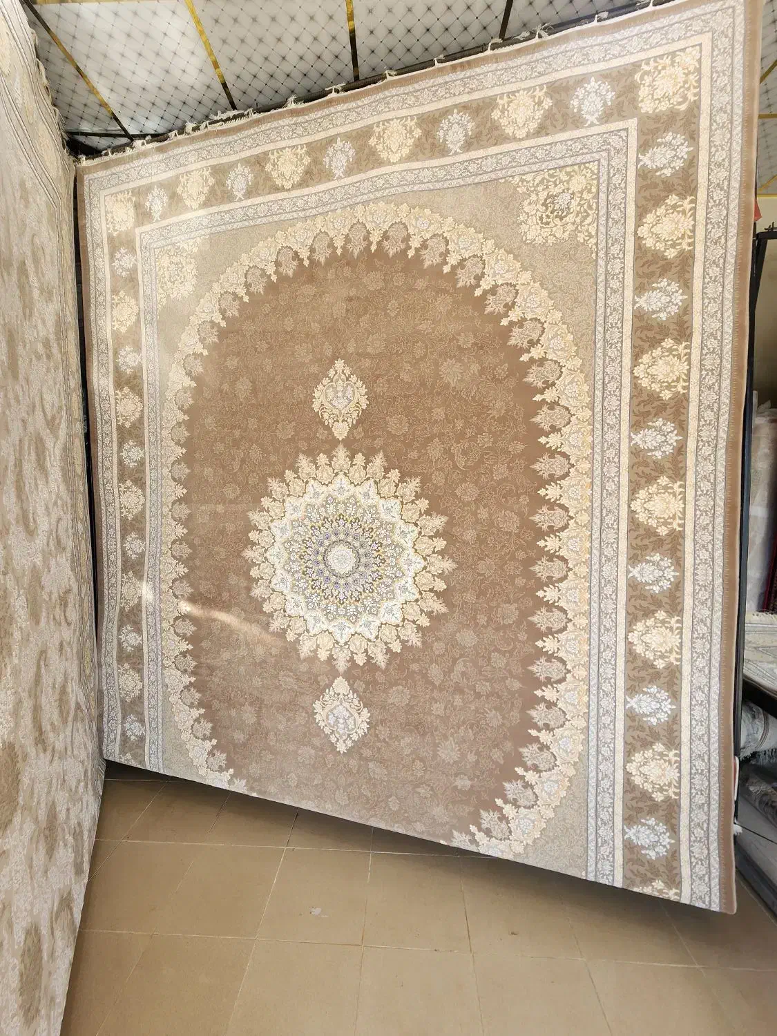 فرش افشین|فرش|بند زرک, |دیوار