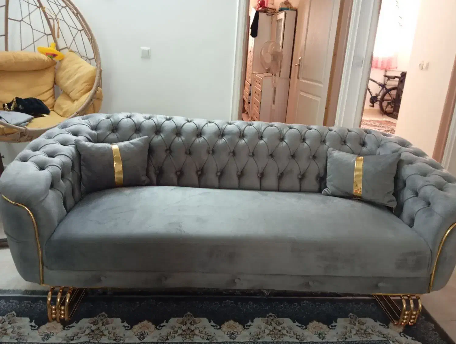 مبل8نفره چستر|مبلمان خانگی و میز عسلی|قرچک, فردیس|دیوار