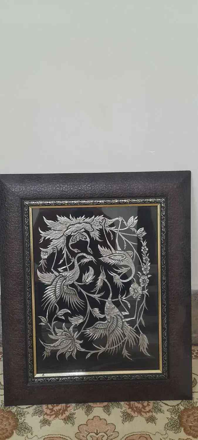 قاب قلم زنی|صنایع دستی و سایر لوازم تزئینی|شاهینشهر, حافظ شمالی|دیوار