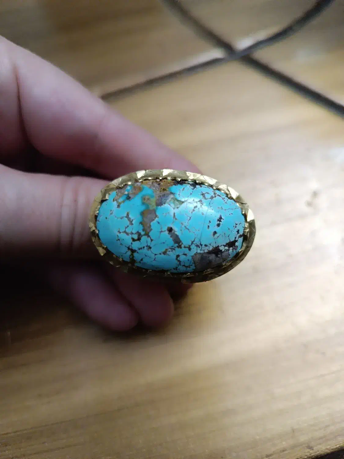 انگشتر فیروزه نیشابور|جواهرات|اردبیل, |دیوار