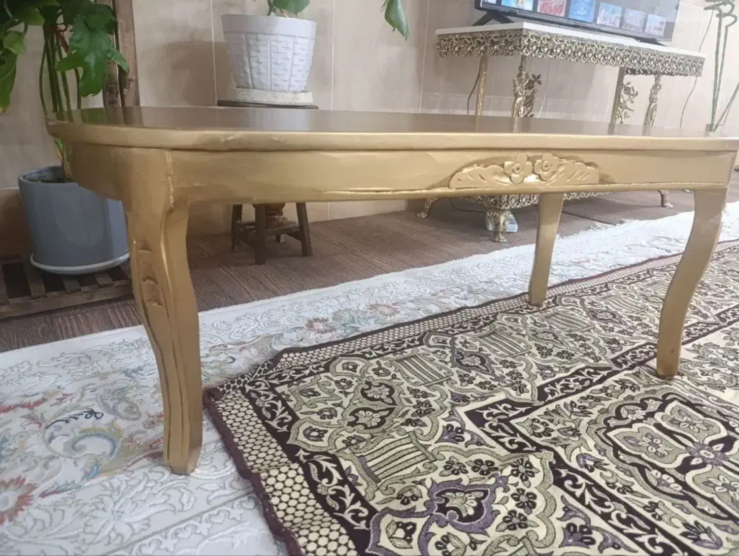 میزعسلی نونو اصلااستفاده نشده|مبلمان خانگی و میز عسلی|قم, آذر (نکویی)|دیوار
