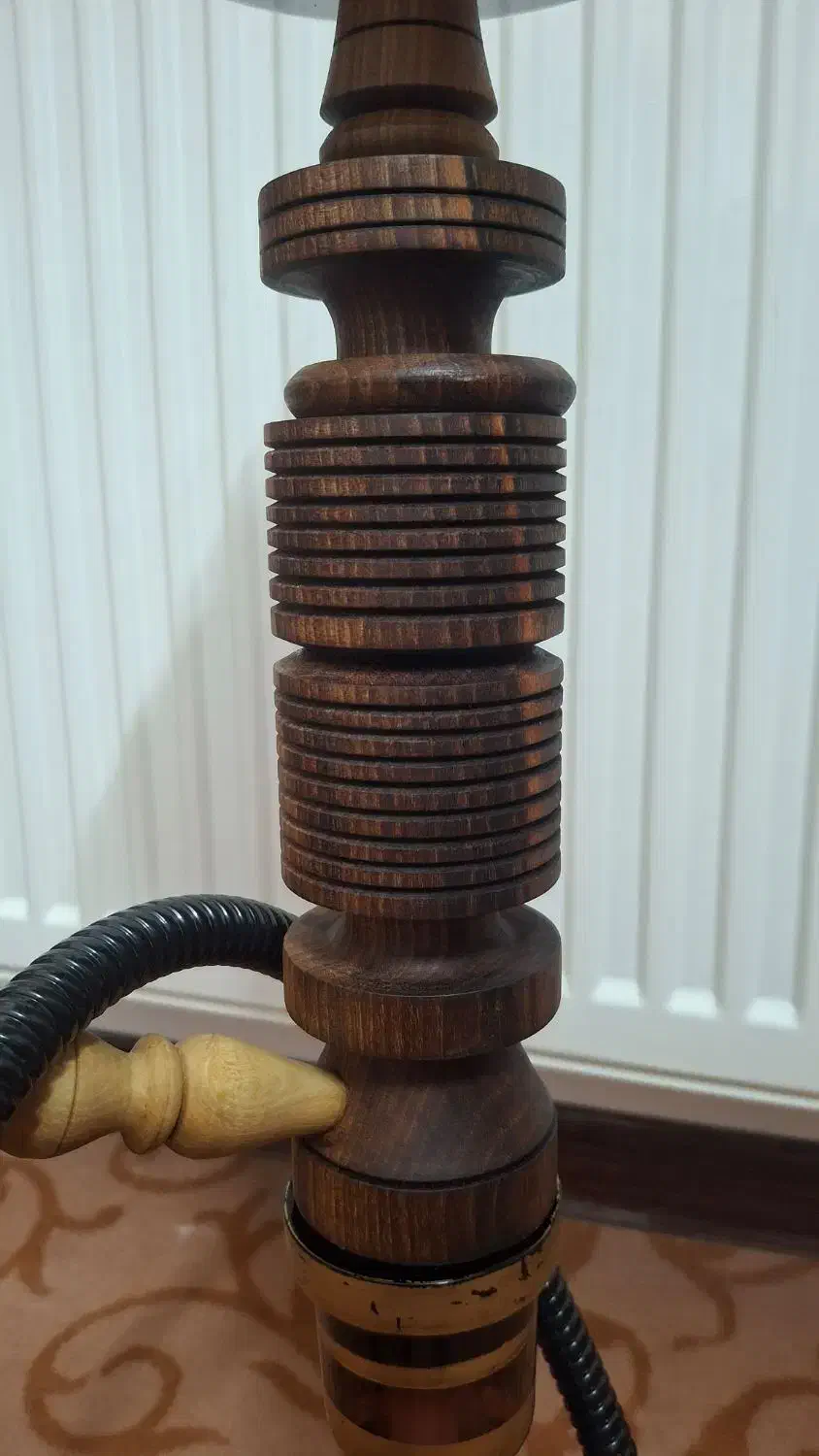 قلیان / قلیون چوبی زیبا|زیورآلات و اکسسوری|قم, باغ کرباسی|دیوار