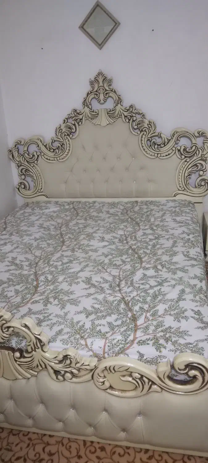 تخت خواب 2نفره|تخت و سرویس خواب|مشهد, رسالت|دیوار