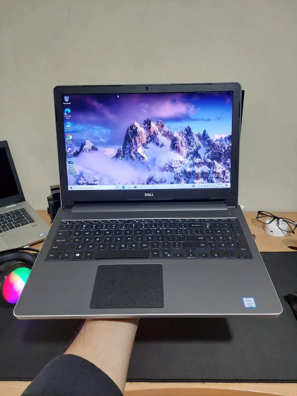 لپ‌تاپ دل سی پی یو i۷  تمیز در حد|رایانه همراه|تهران, مینای جنوبی|دیوار