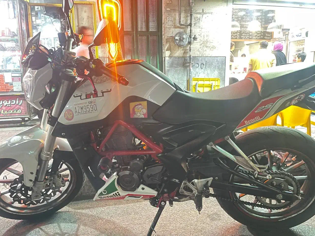 بنلی ۲۵۰ تک سیلندر|موتورسیکلت|ری, دیلمان|دیوار