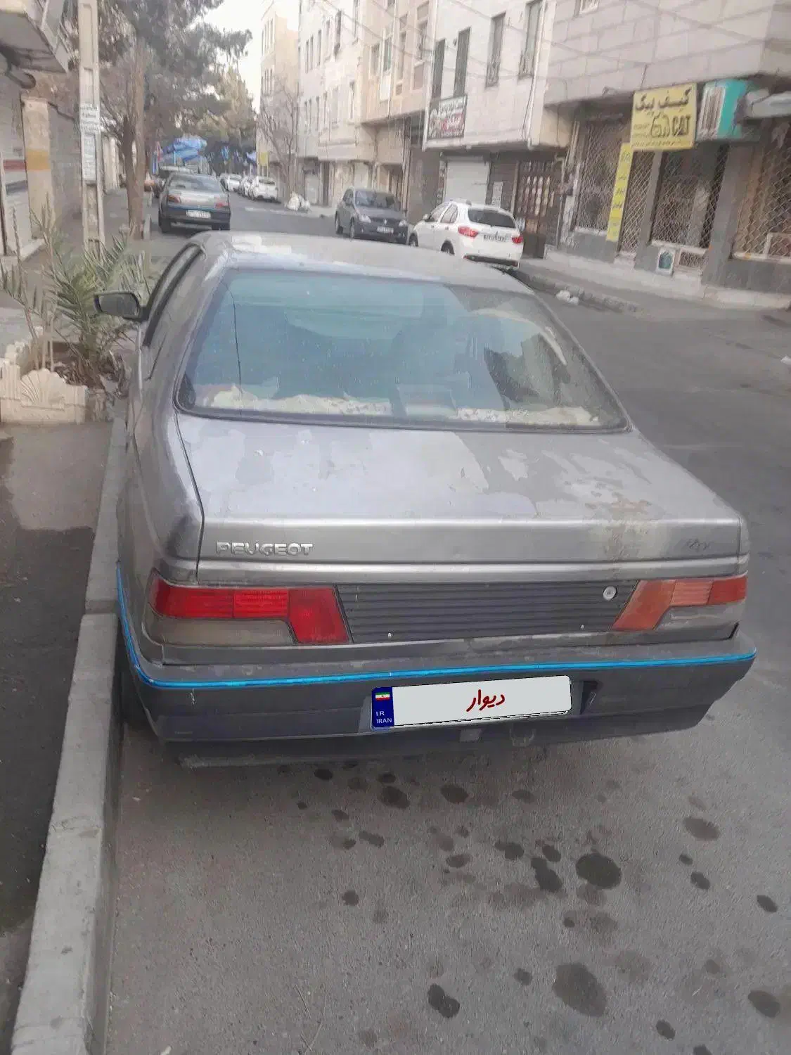 پژو روا خاکستری مدل ۸۷|خودرو سواری و وانت|اندیشه, اندیشه فاز ۱|دیوار