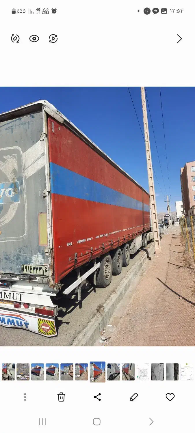 کانتینر چادری ماموت مدل ۸۳|خودرو سنگین|بیرجند, |دیوار