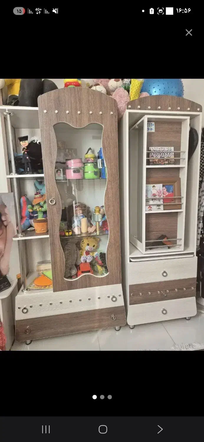 سه تیکه کمد تمیز و جا دا|تخت و سرویس خواب|شاهین‌شهر, ۹ دی|دیوار