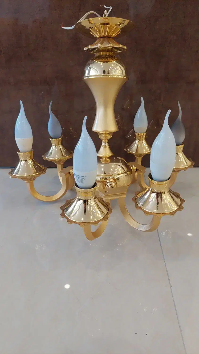 لوستر برنز|لوستر و چراغ آویز|همدان, |دیوار