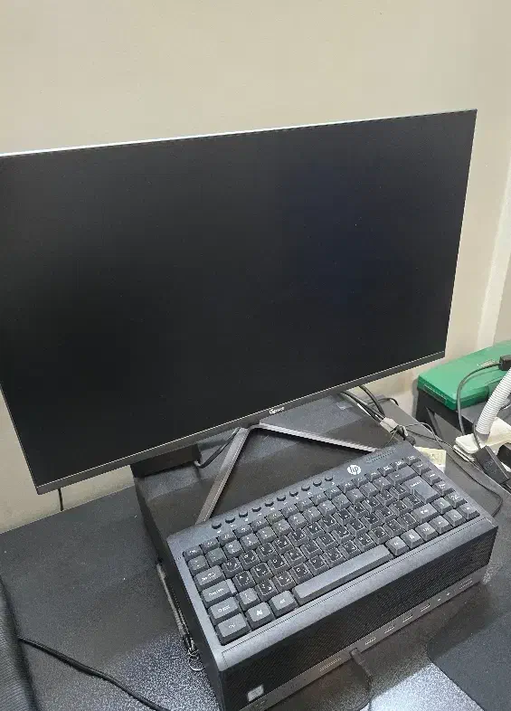 مینی کیس hp elitedesk+مانیتور جی پلاس ۲۴|رایانه رومیزی|تهران, امیریه|دیوار