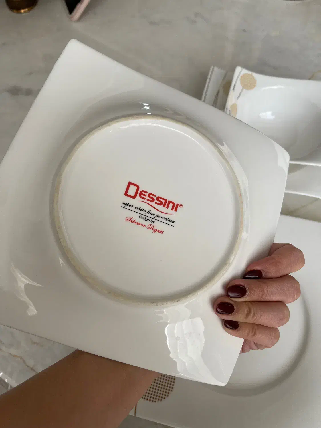 سرویس چینی اصل Dessini|ظروف سرو و پذیرایی|تهران, مدائن|دیوار