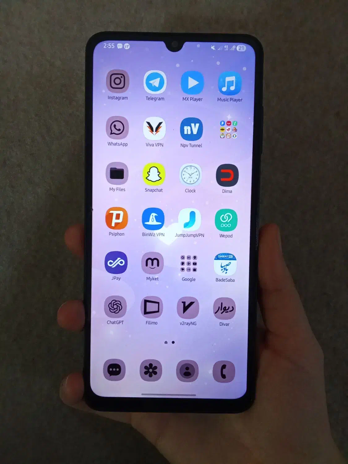 سامسونگa06|موبایل|کرج, حصارک بالا|دیوار