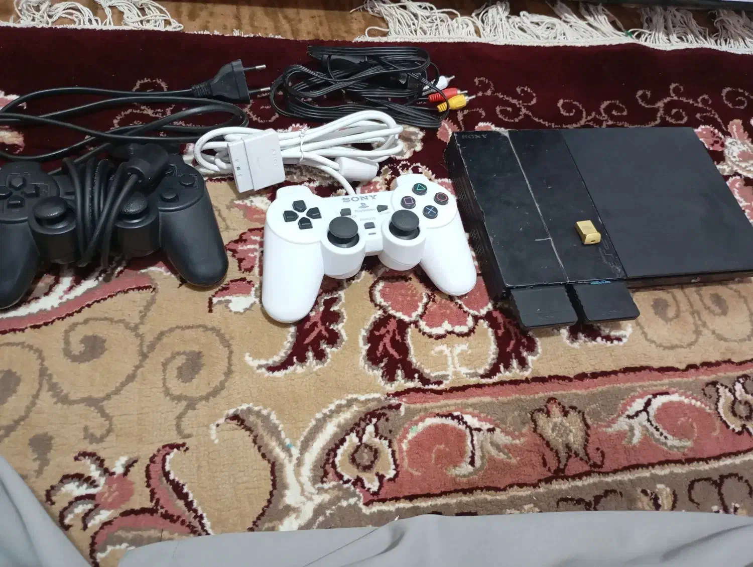 پلستیشن ۲ اسلیم معامله با گوشی|کنسول، بازی ویدئویی و آنلاین|سراوان, |دیوار