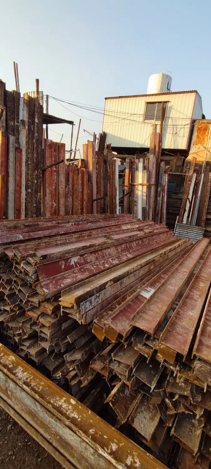 تیرآهن قوطی ستونی تیرآهن دوبله دست دوم|مصالح و تجهیزات ساختمان|تهران, خلازیر|دیوار