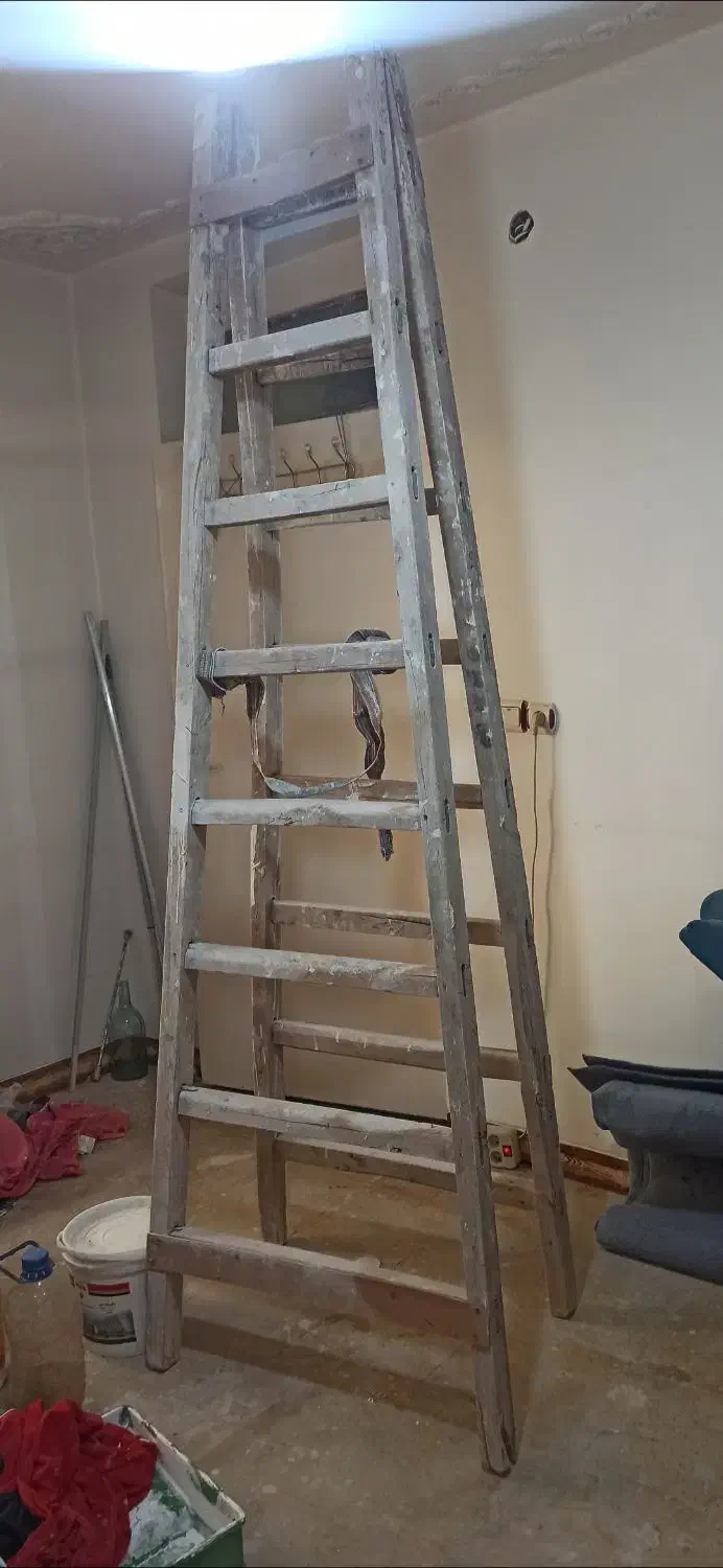 نردبان دوطرفه برای نقاشی و...|ابزارآلات|شیراز, تاچارا|دیوار