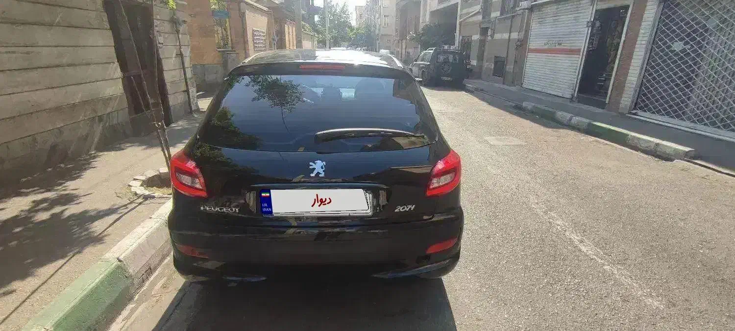 پژو ۲۰۷ هیدرولیک ۱۴۰۲ مشکی|خودرو سواری و وانت|تهران, خلیج فارس|دیوار