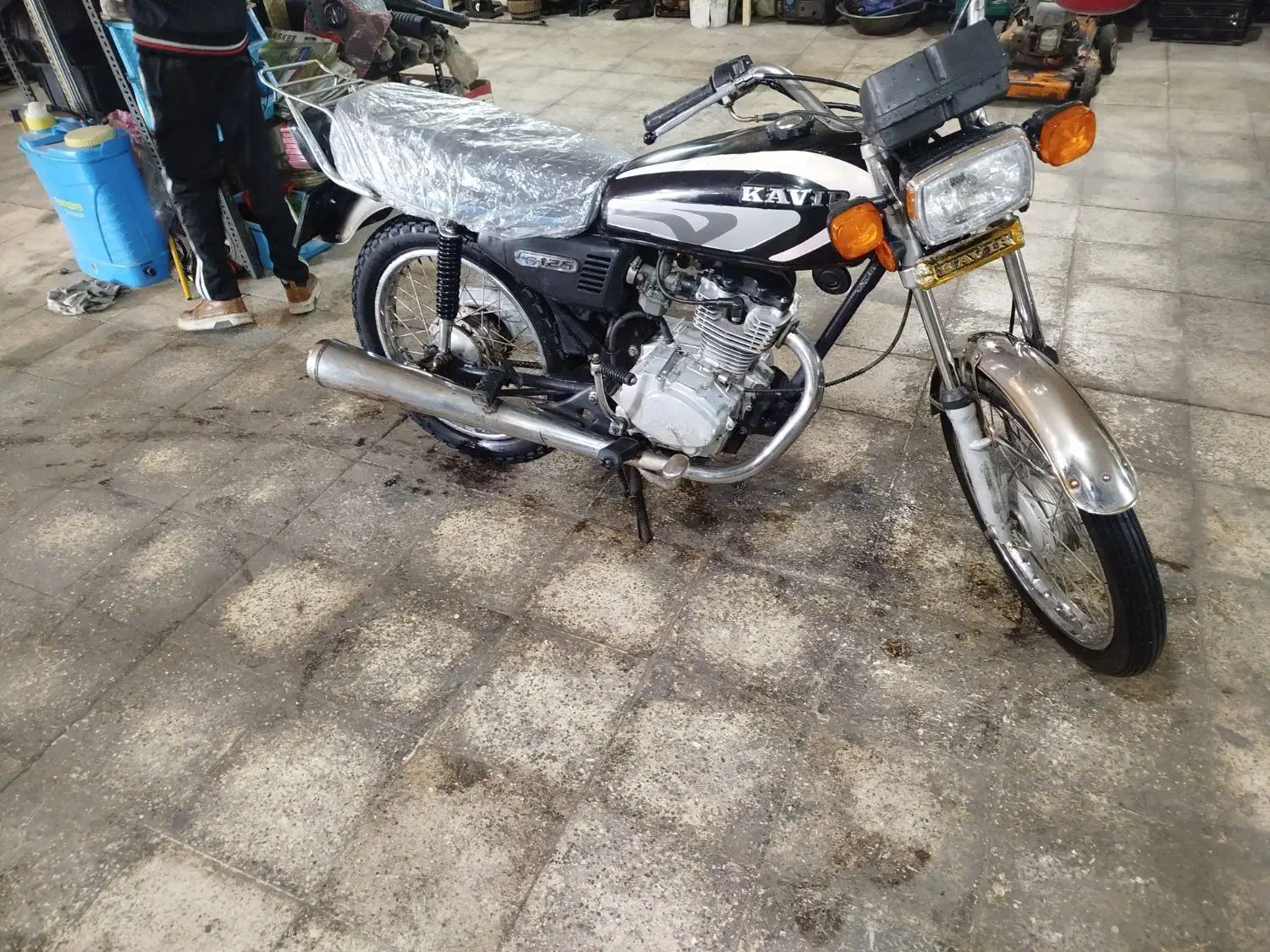 matin125cc مدارک تکمیل مدل 88|موتورسیکلت|قزوین, |دیوار