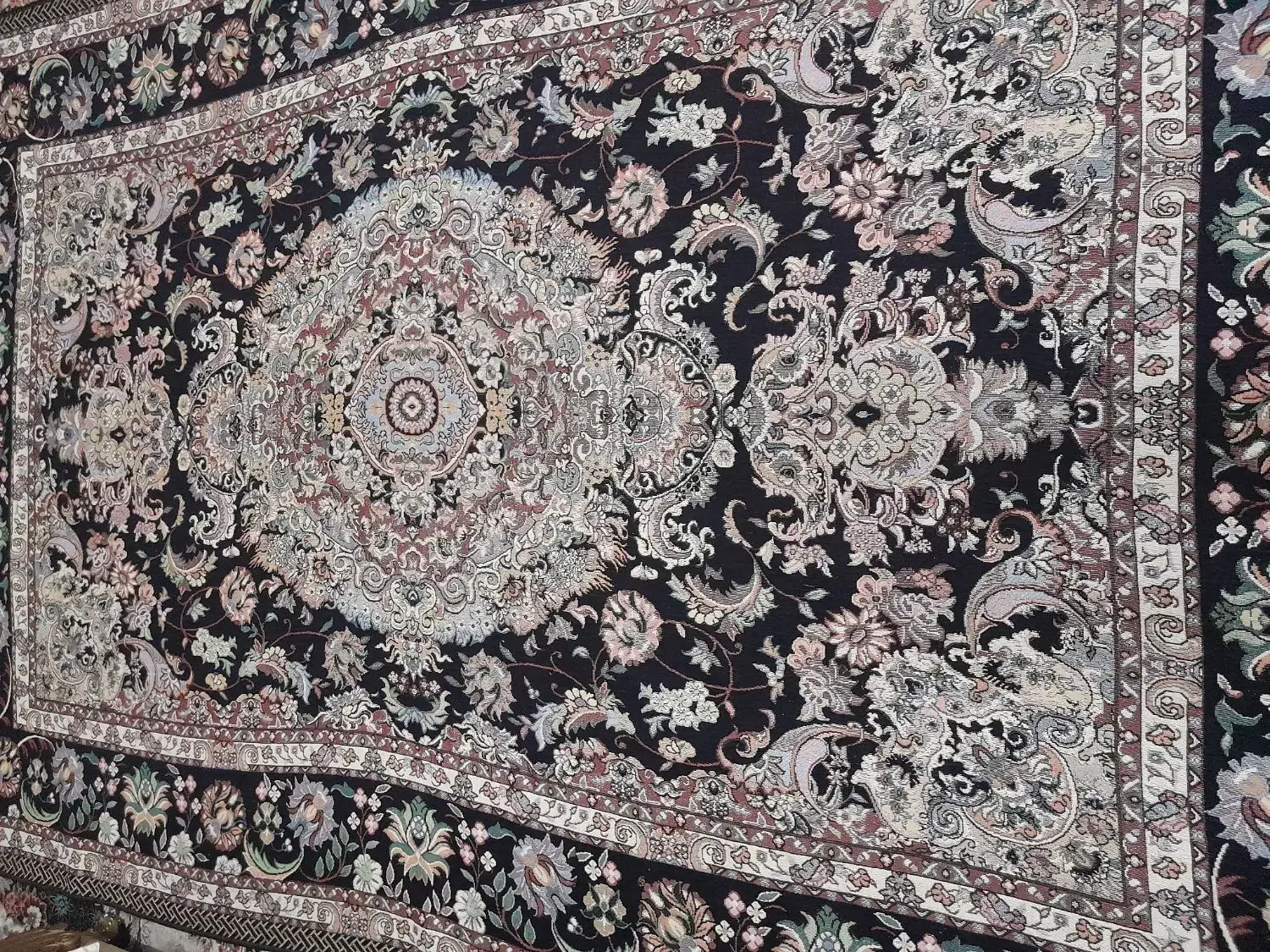 2عددروفرشی 6متری رنگ سرمه ای|روفرشی|رشت, منظریه|دیوار