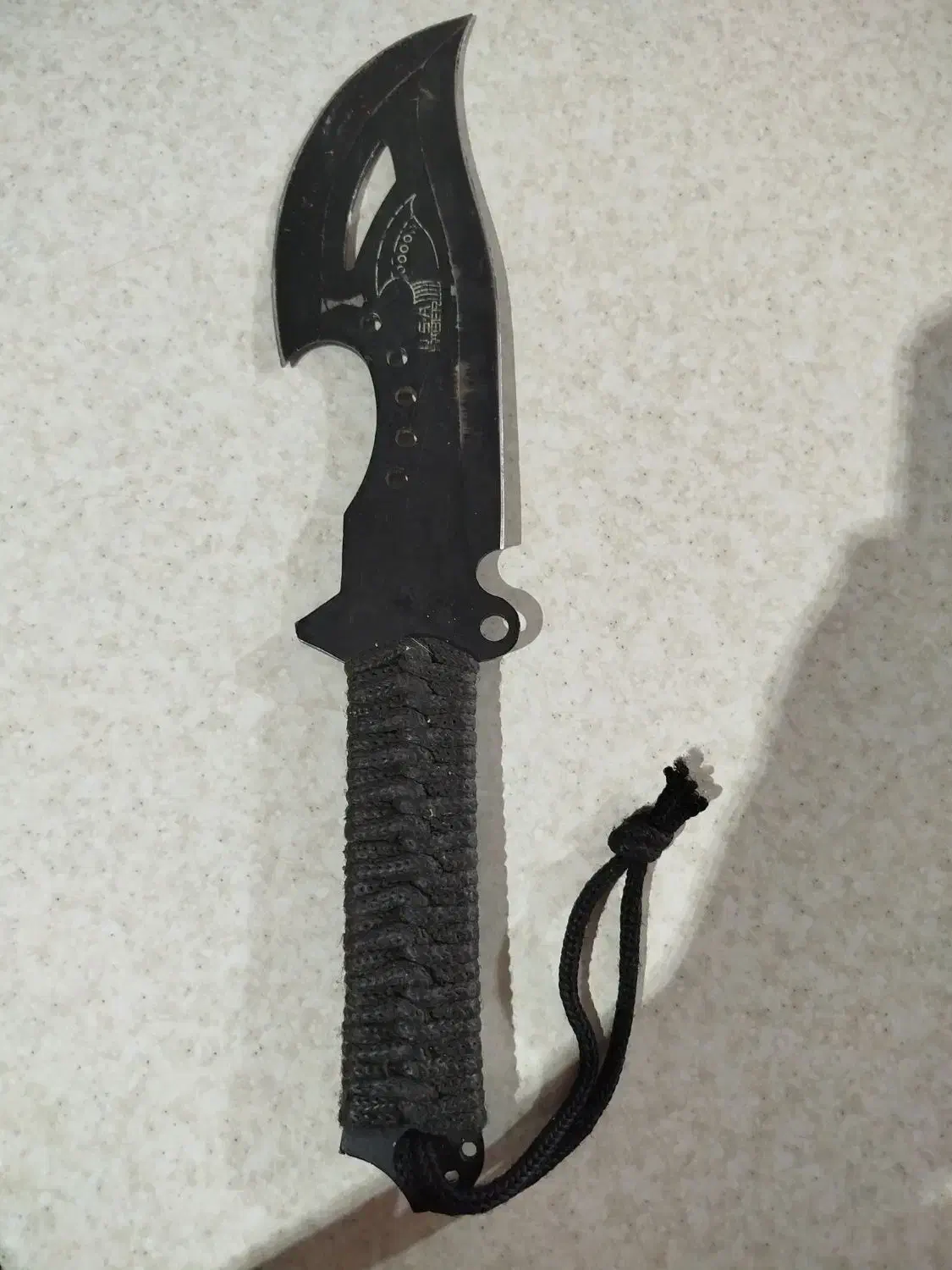 چاقو آمریکایی اصلی|کلکسیون اشیاء عتیقه|بم, |دیوار