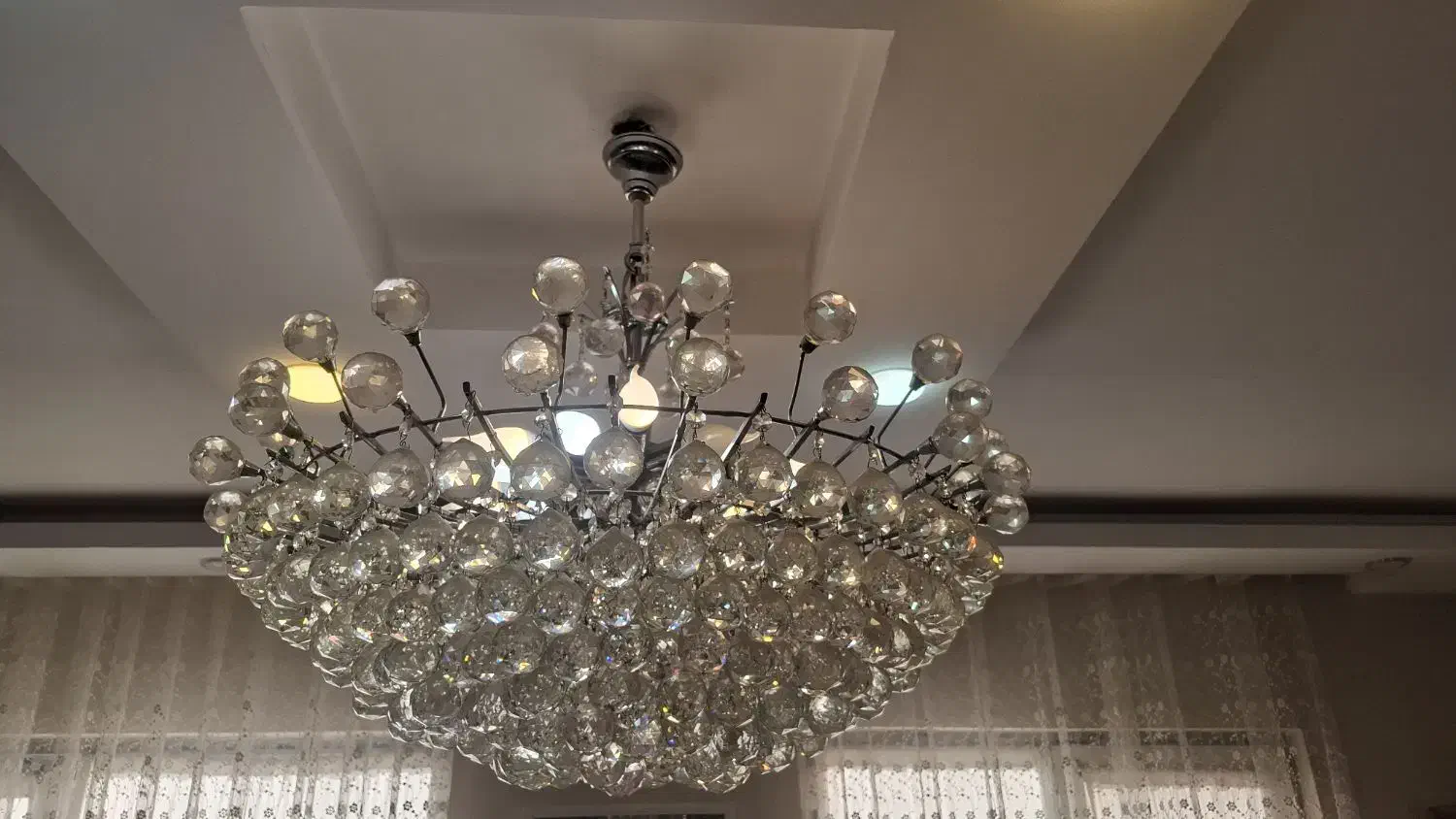 لوستر قطر 70 +یک عدد سقفی برای راهرو|لوستر و چراغ آویز|چهارباغ, |دیوار