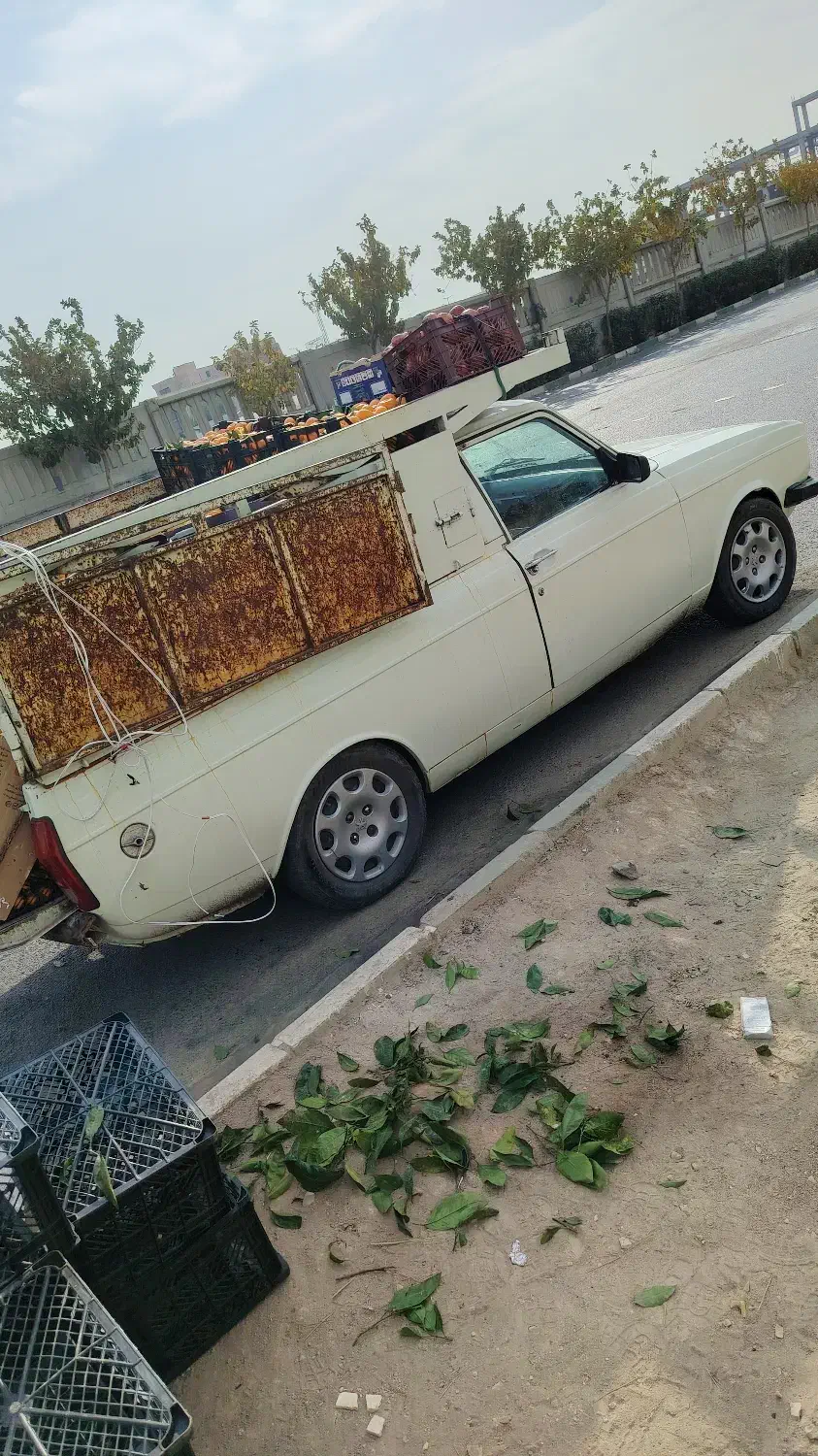 پیکان وانت مدل 87 دوگانه فابریک|خودرو سواری و وانت|قم, چهل درخت|دیوار