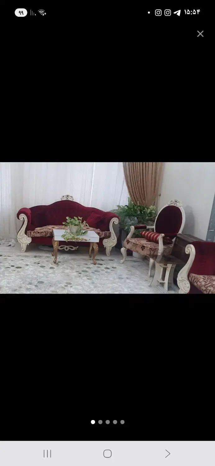 مبل ۸ نفره.تمیز و سالم|مبلمان خانگی و میز عسلی|اصفهان, ارزنان|دیوار