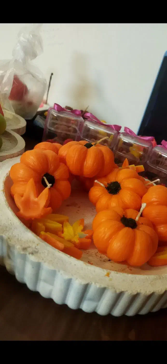 شمع های زیبا|صنایع دستی و سایر لوازم تزئینی|آباده, |دیوار