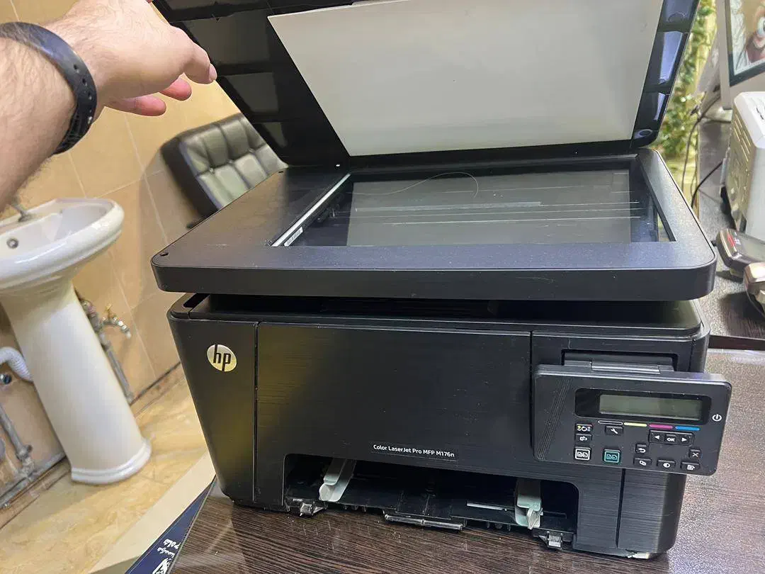 پرینتر رنگی سه کاره HP لیزری 176n|پرینتر، اسکنر، کپی، فکس|کرمانشاه, |دیوار