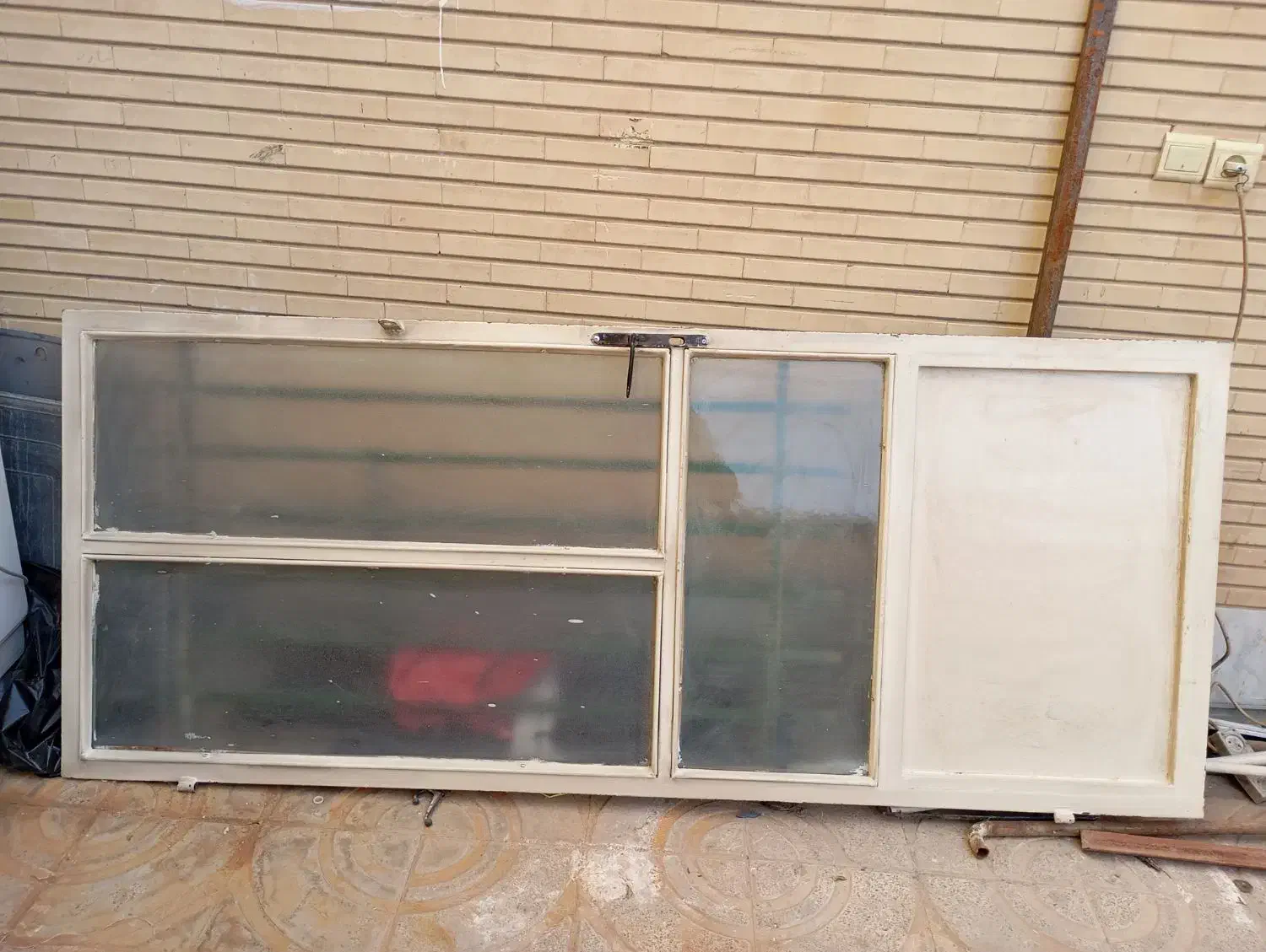 درب آهنی بدون چارچوب  سنگین وزن|مصالح و تجهیزات ساختمان|شاهین‌شهر, شهرک گلدیس|دیوار