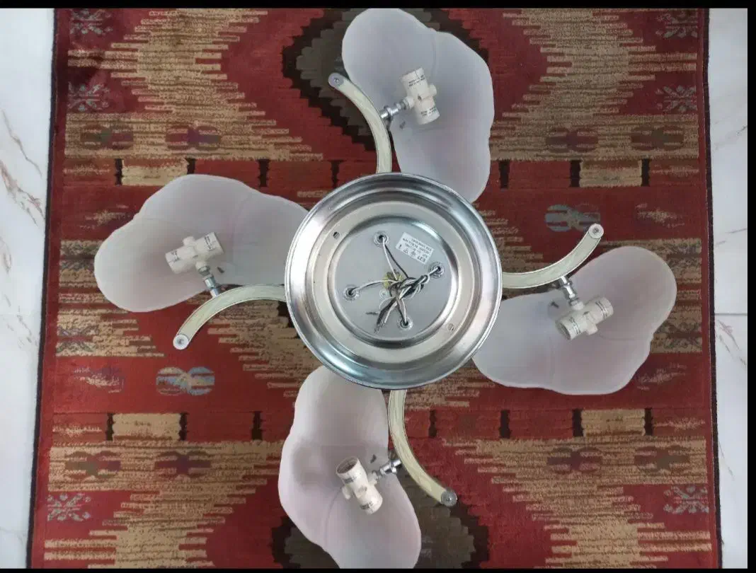 2عدد لوستر|لوستر و چراغ آویز|تبریز, |دیوار