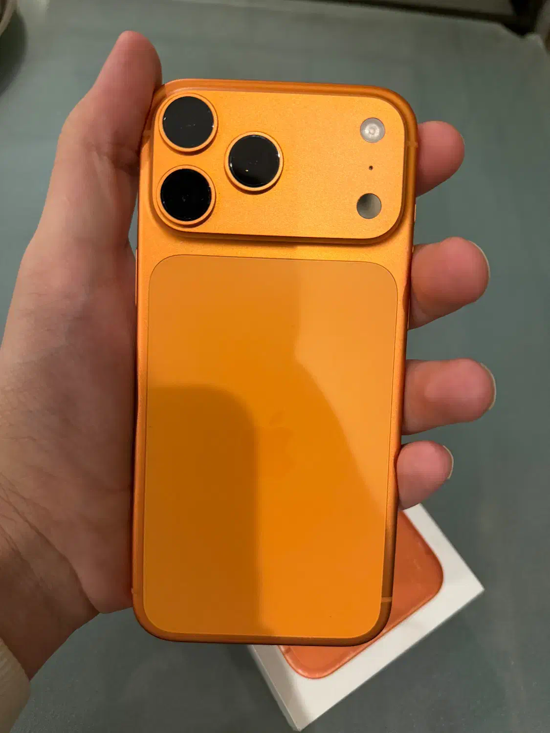 آیفون ۱۷ پرومکس نارنجی ۲۵۶ گیگ|موبایل|تهران, شهرک چیتگر|دیوار