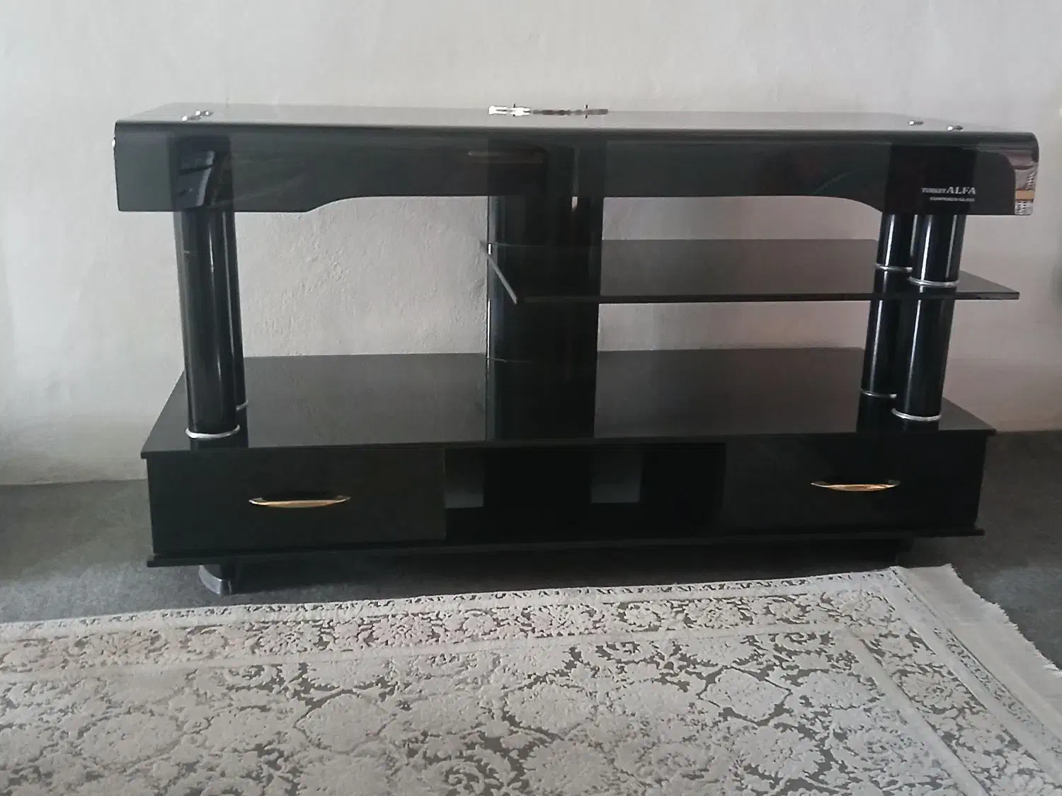 میز تلویزیون شیشه ای آلفا|میز تلویزیون|تنکابن, |دیوار