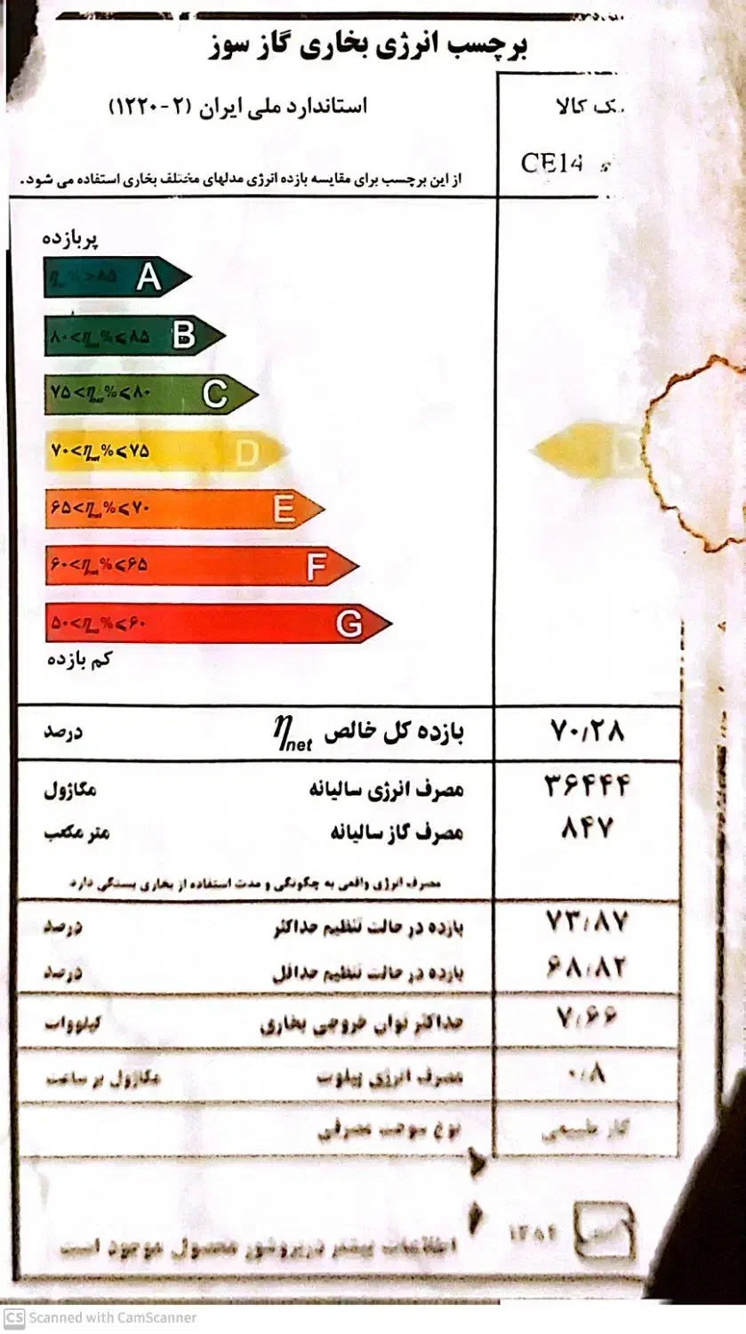 بخاری گازی نیک کالا|بخاری، هیتر، شومینه|زنجان, |دیوار
