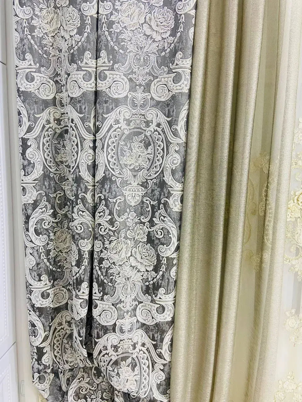 پرده پذیرایی|پرده، رانر، رومیزی|شهریار, شهرک بهاران (ویره)|دیوار