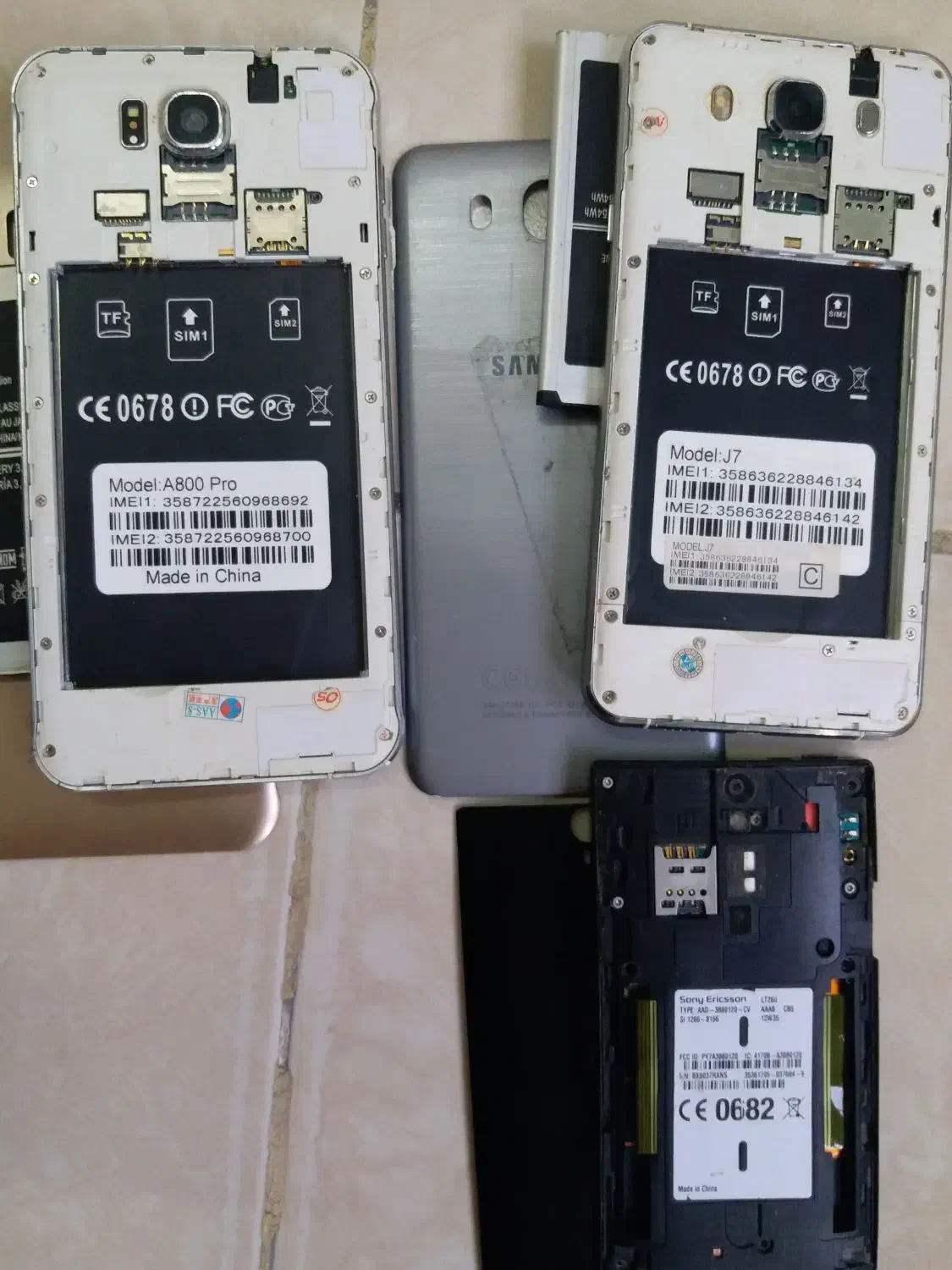 سه عدد گوشی|موبایل|تهران, خانی آباد نو شمالی|دیوار