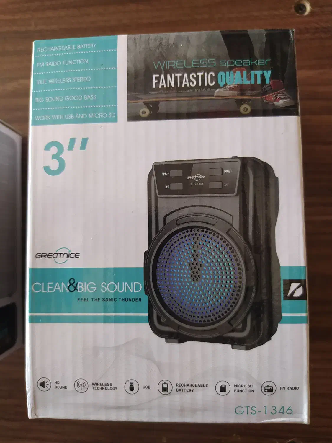 اسپیکر شارژی نونو|پخش‌کننده همراه|کرمان, |دیوار