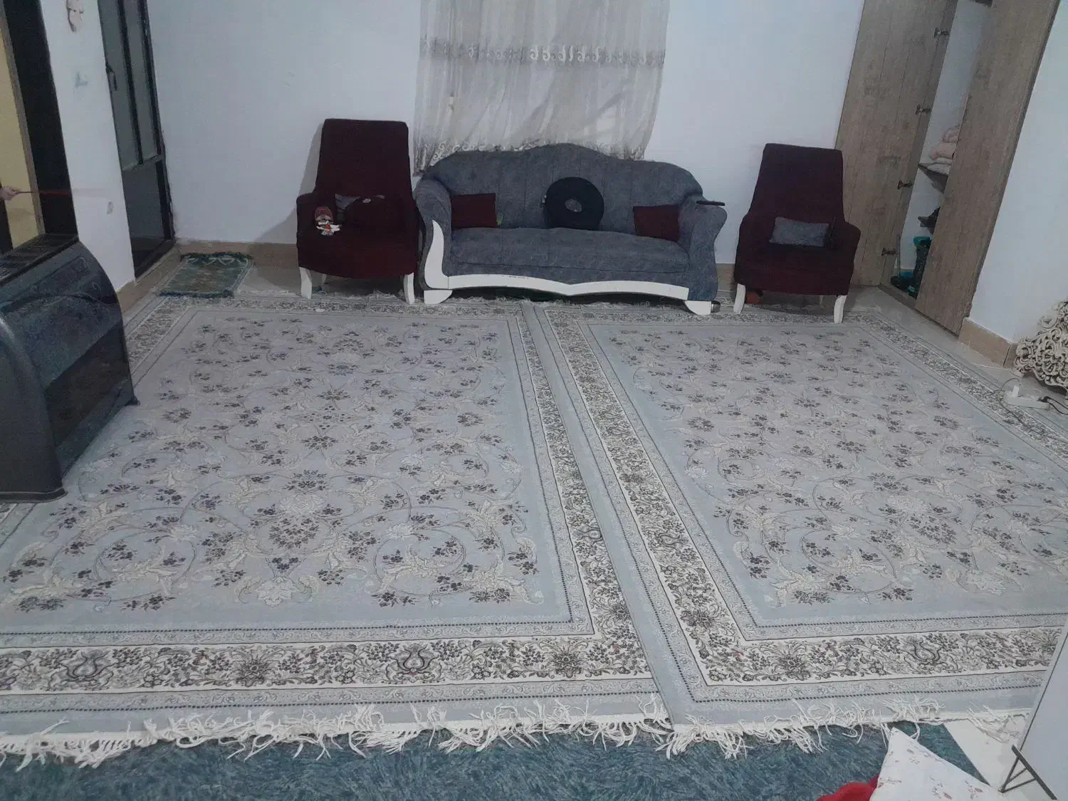 فرش 9متری جفت700شانه|فرش|رباطکریم, رباطکریم|دیوار