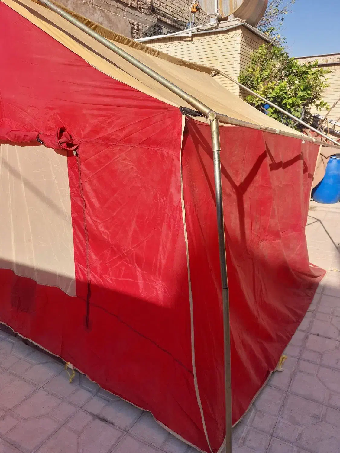 چادر اسکلتی 4نفره دو نیم در سه سبک و کم حجم|کوهنوردی و کمپینگ|شیراز, مسلم|دیوار