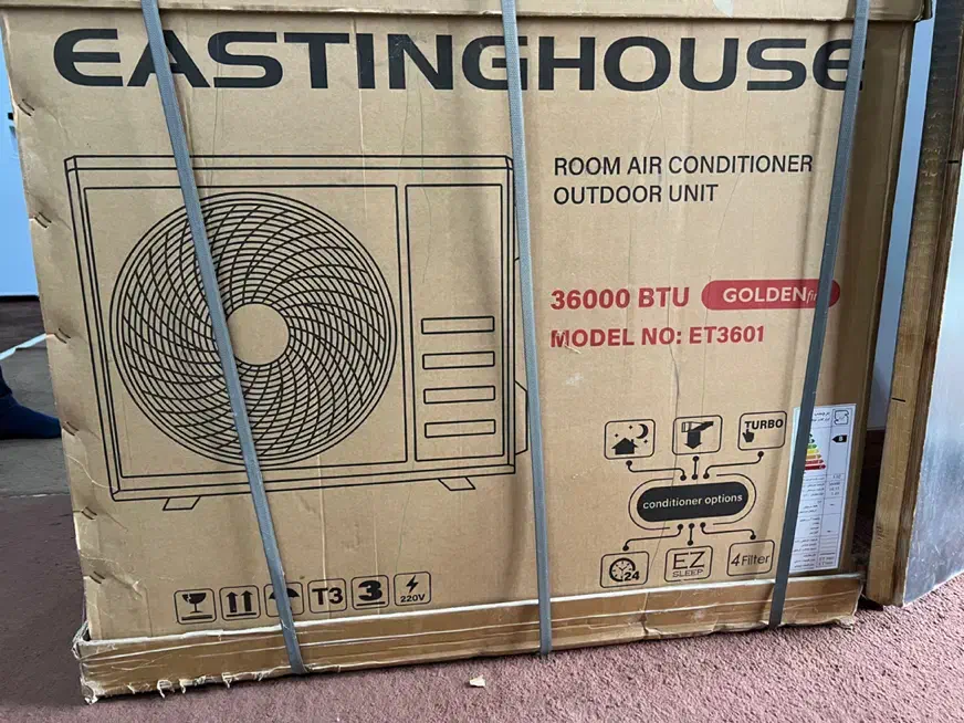 کولر اسپلیت نو Eastinghouse 36هزار|کولر گازی و فن‌کوئل|شیراز, فرهنگ شهر|دیوار