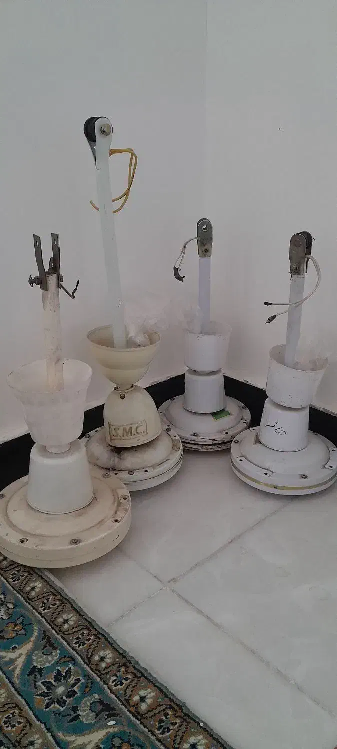 ۴عدد پنکه سقفی سالم|پنکه و تصفیه‌کنندهٔ هوا|اهواز, کوی مهدیس|دیوار