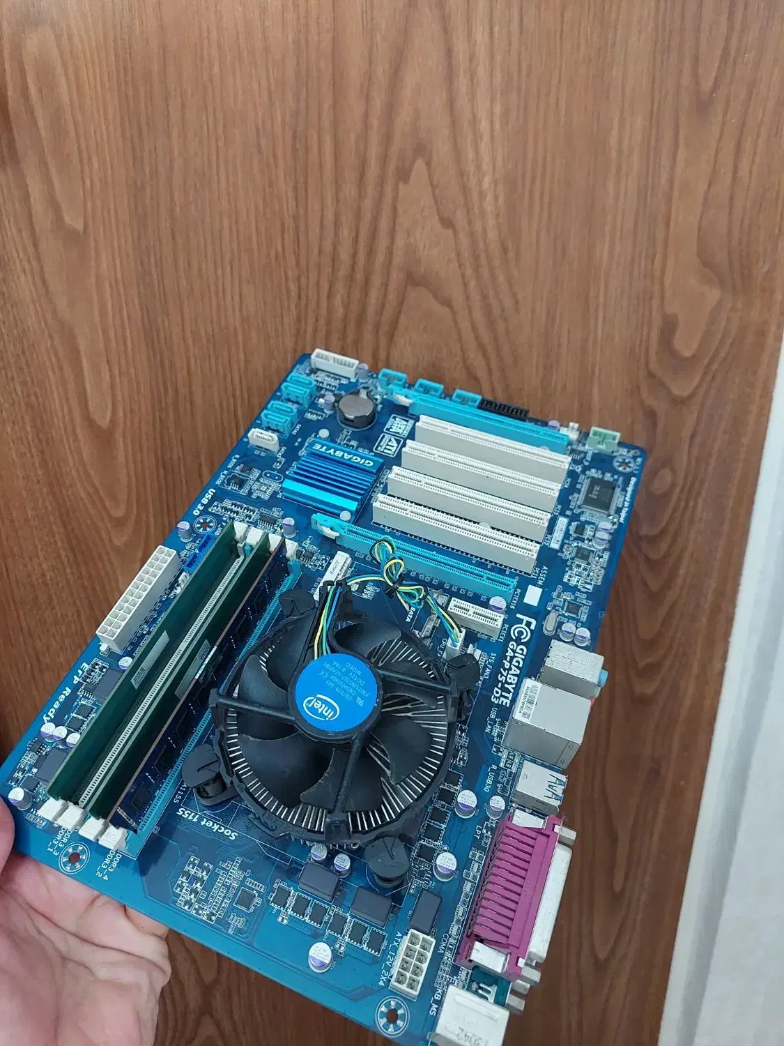 مادربرد گیگابایت+ رمDDR3 + سی پی یو i5|قطعات و لوازم جانبی رایانه|فردیس, فردیس|دیوار