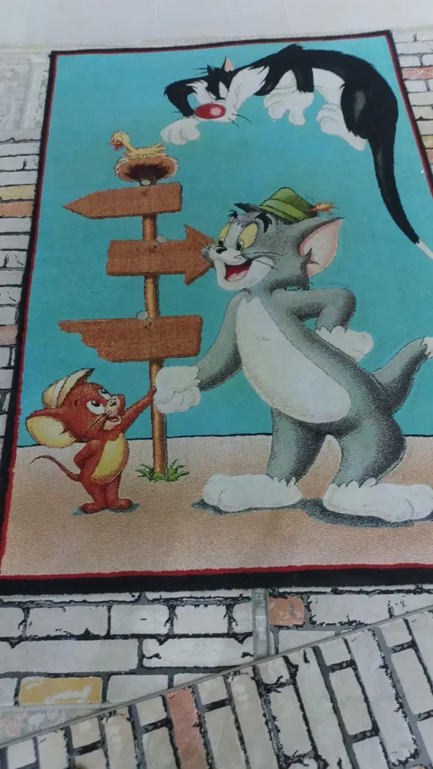 فرش کودک|فرش|اصفهان, شفق|دیوار