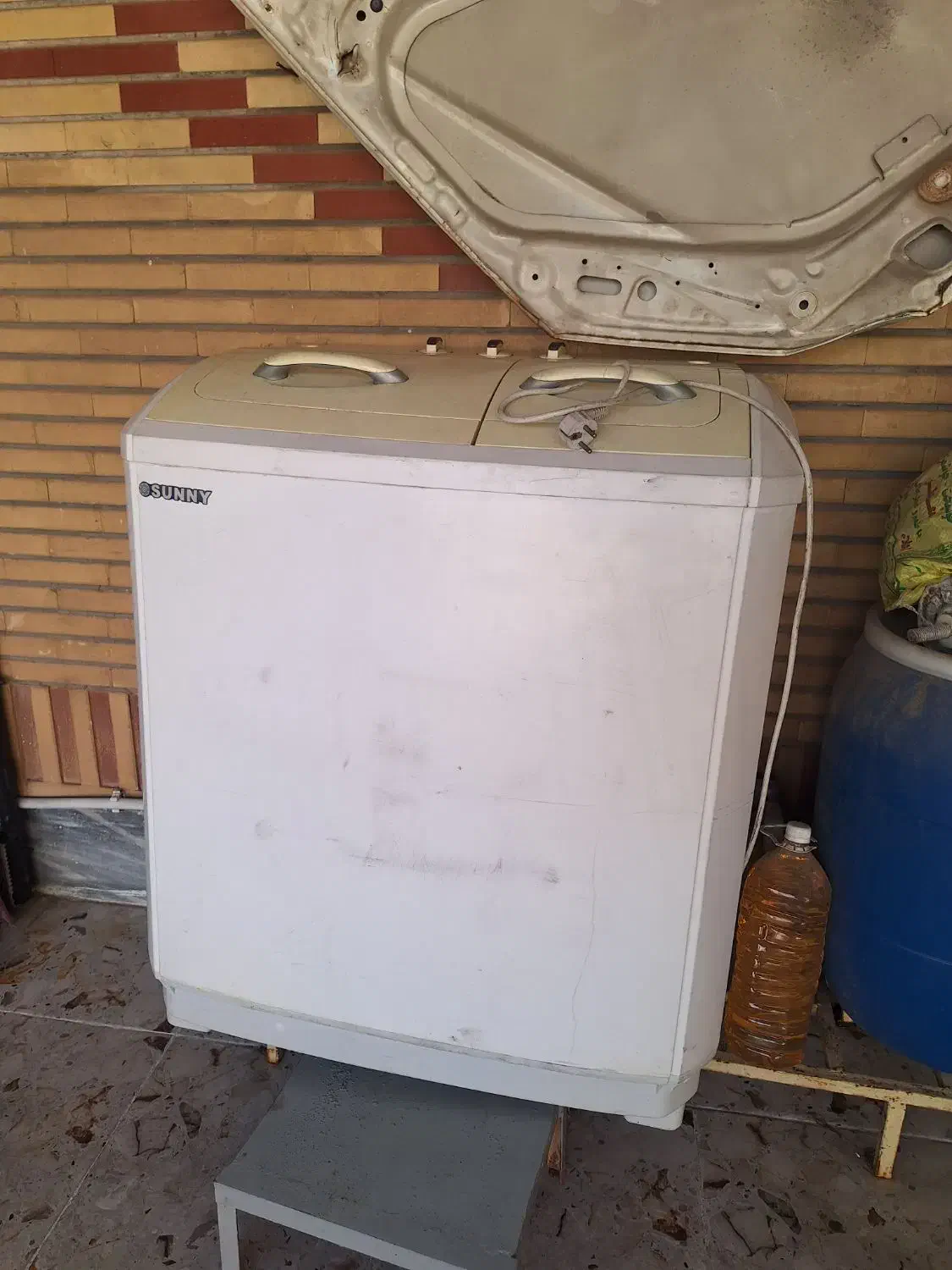 لباسشویی مارک سانی|ماشین لباسشویی و خشککن لباس|اهواز, فولاد|دیوار