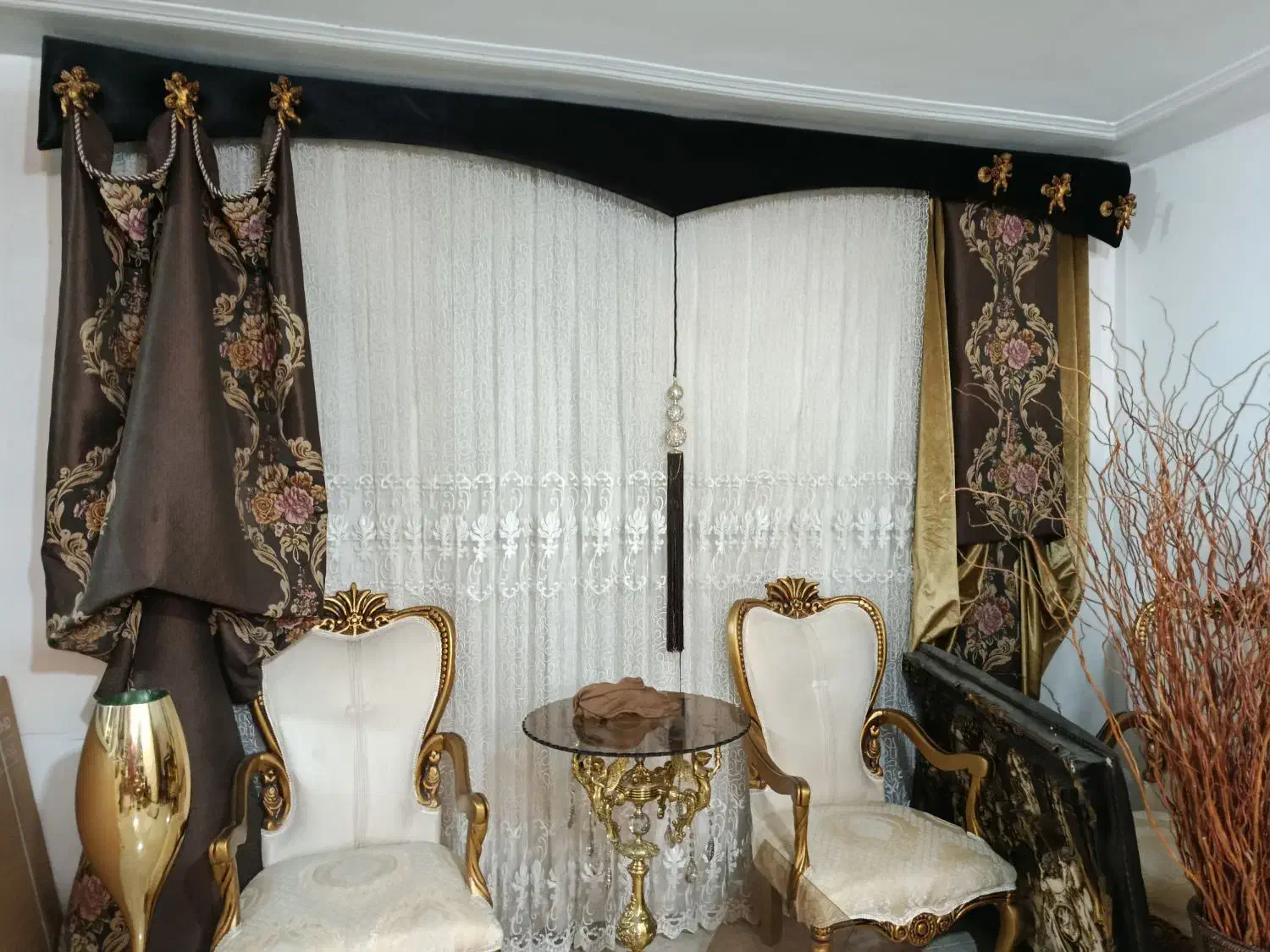 پرده پذیرایی|پرده، رانر، رومیزی|پاکدشت, پاکدشت (مامازند)|دیوار