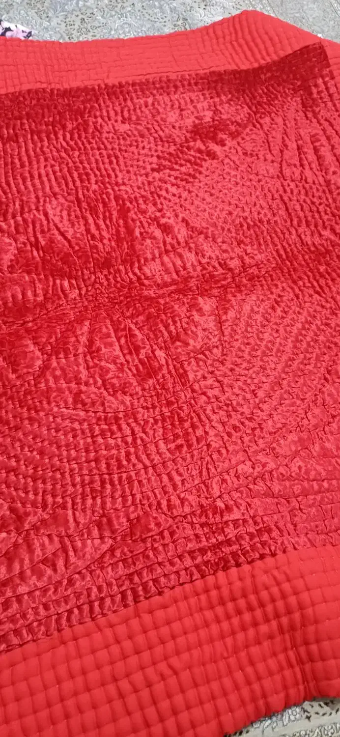 لحاف مخمل ۲ نفره|رختخواب، بالش، پتو|سیرجان, |دیوار