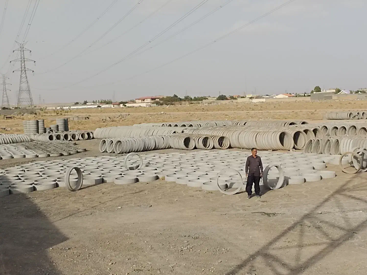 قطعات بتنی رضوانی گلویی چاه.کول.سرچاهی.بلوکه|مصالح و تجهیزات ساختمان|مشهد, خواجه ربیع|دیوار